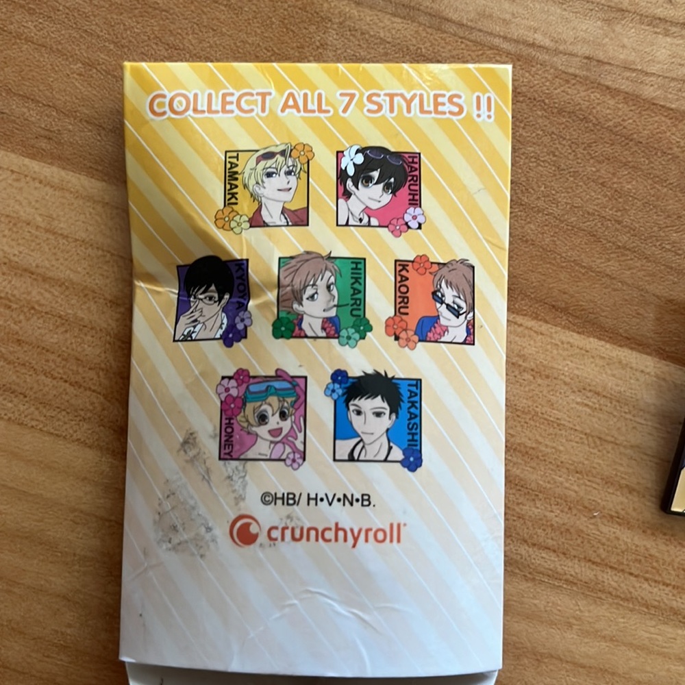 Ouran Host Club Kyoya Enamel Pin - Picture 2 of 2
